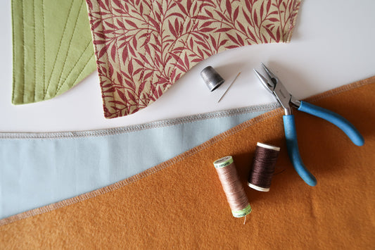 Hand Sewn Alternatives – Joining the Polonaise Bodice/Skirt