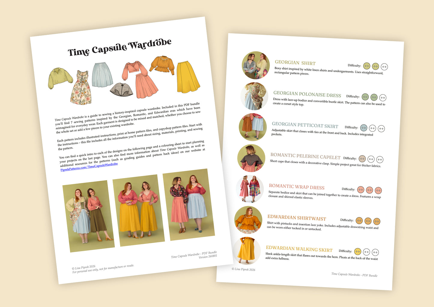 TCW - PDF Pattern Set