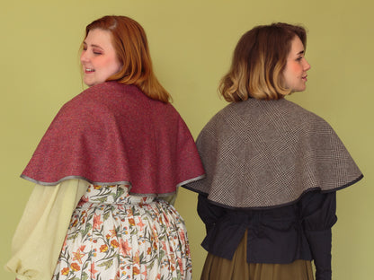 Romantic Pelerine Capelet - Sewing Pattern