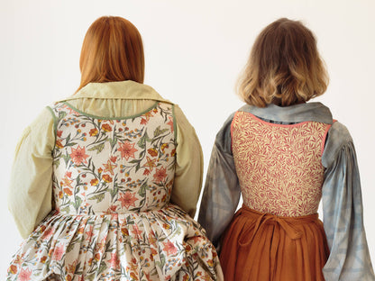 Georgian Polonaise Dress - Sewing Pattern