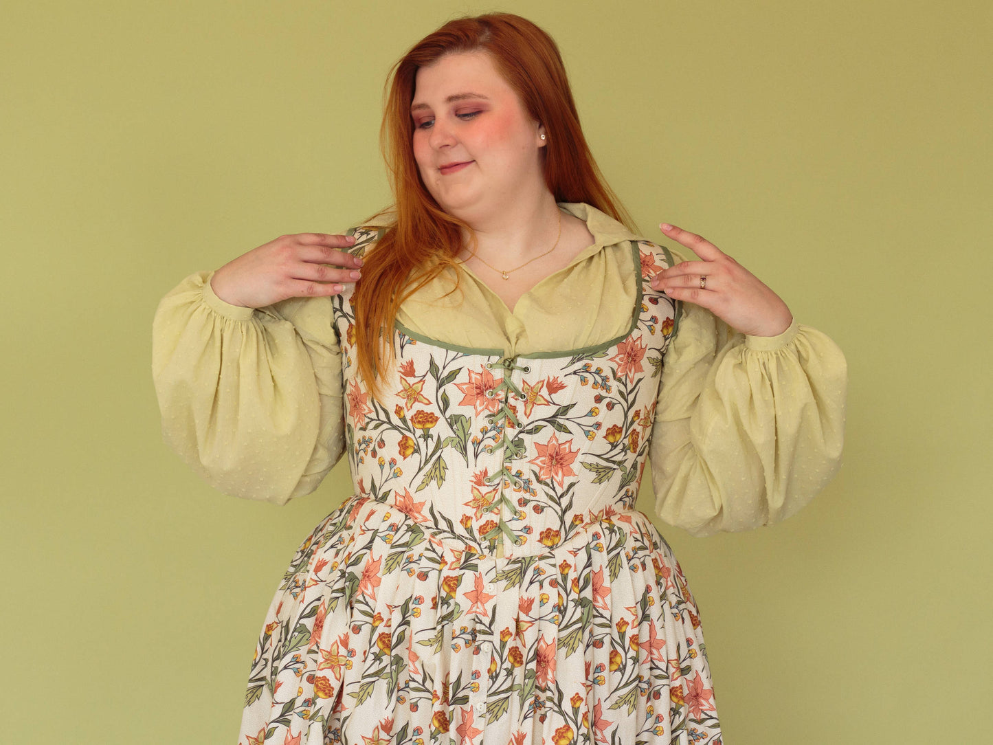 Georgian Polonaise Dress - Sewing Pattern