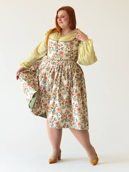 Georgian Polonaise Dress - Sewing Pattern