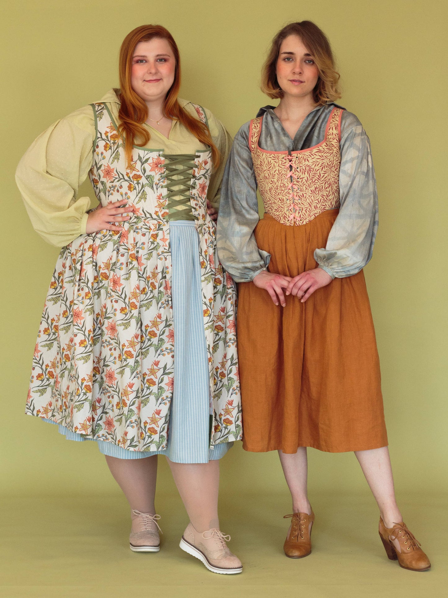 Georgian Polonaise Dress - Sewing Pattern