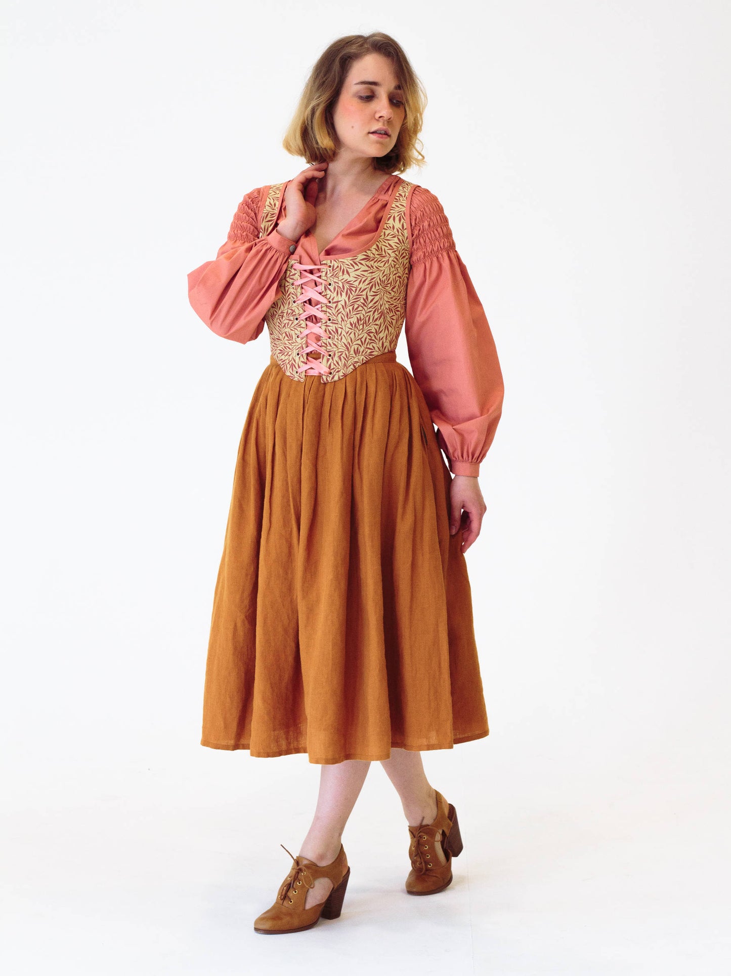 Georgian Polonaise Dress - Sewing Pattern