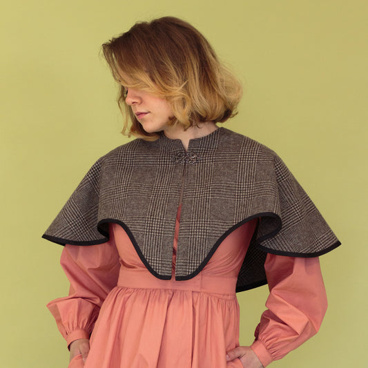 Romantic Pelerine Capelet - Sewing Pattern