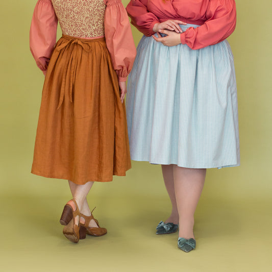 Georgian Petticoat Skirt - Sewing Pattern