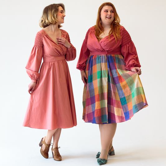 Romantic Wrap Dress - Sewing Pattern