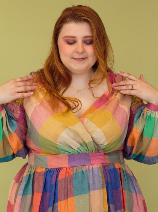 Romantic Wrap Dress - Sewing Pattern