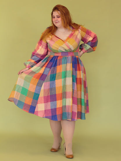 Romantic Wrap Dress - Sewing Pattern
