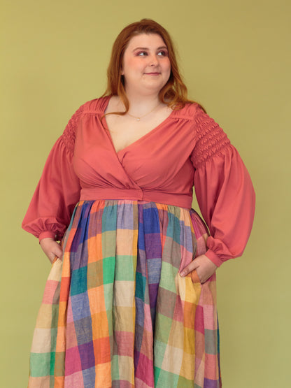 Romantic Wrap Dress - Sewing Pattern