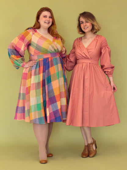 Romantic Wrap Dress - Sewing Pattern